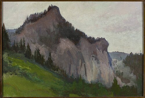 Mountain, 1908, Władysław Ślewiński