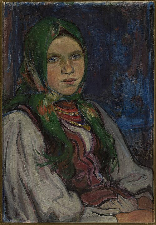 Peasant girl, 1906, Władysław Ślewiński
