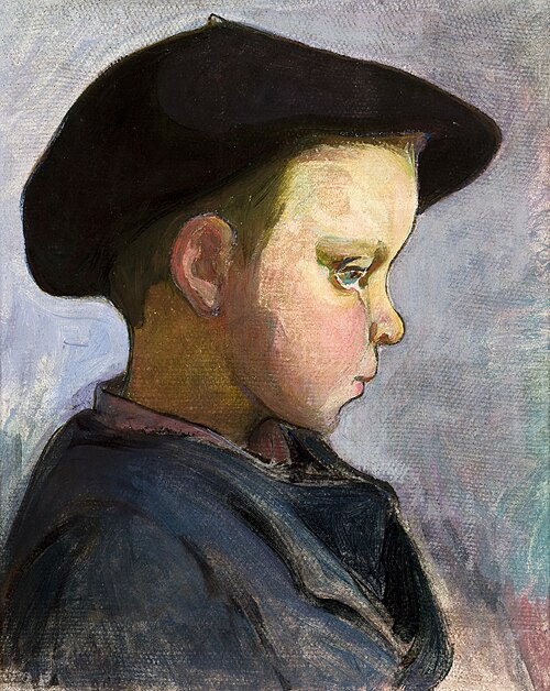 Study of a Boy, 1902, Władysław Ślewiński