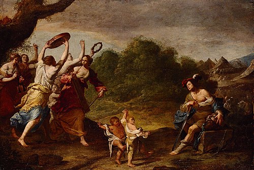 Triumph Davids (nach dem Sieg über Goliath), 1650, Agostino Beltrano