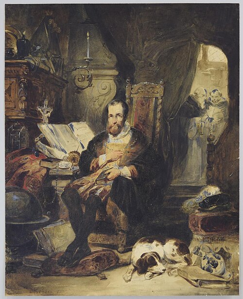 Charles V in Retirement, 1835, Nicaise de Keyser