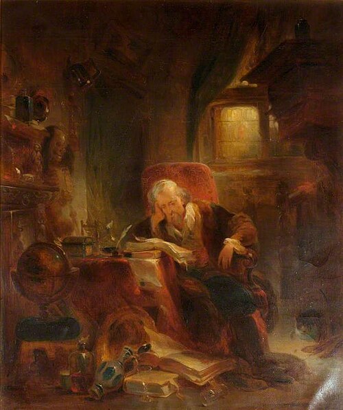 The Philosopher, 1850, Nicaise de Keyser