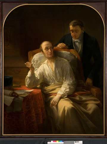 King Willem II Making his Last Will, 1849, Nicaise de Keyser