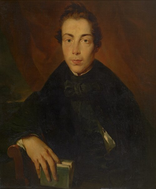 The Painter Henri Leys, 1834, Nicaise de Keyser