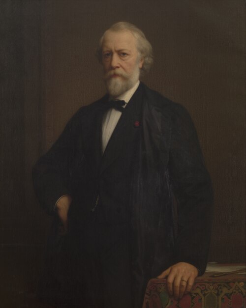 Self Portrait, 1874, Nicaise de Keyser