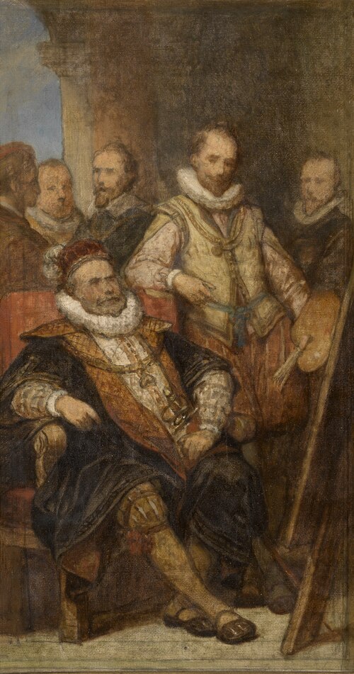 The Painter Bartholomeus Spranger in Vienna, , Nicaise de Keyser