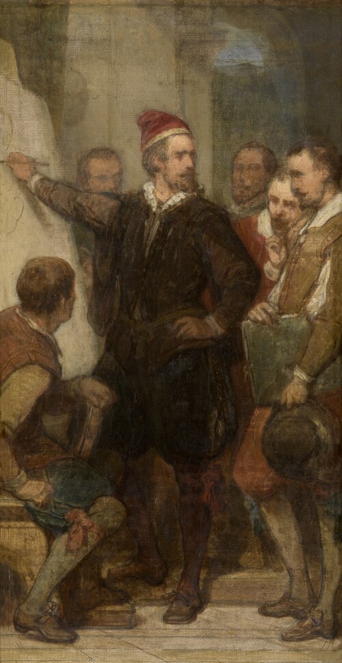 The Painter Denys Calvaert in Bologna, , Nicaise de Keyser