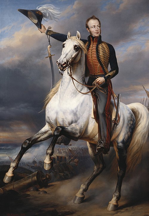 William II (1792-1849), King of the Netherlands, when Prince of Orange, 1846, Nicaise de Keyser