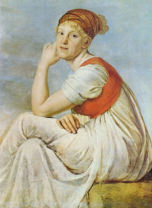 Portrait of Heinrike Dannecker, 1802, Gottlieb Schick