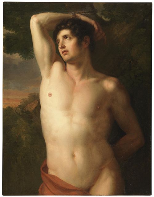Saint Sebastian, 1798, Gottlieb Schick