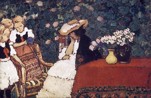 Woman with Three Girls, 1909, József Rippl-Rónai