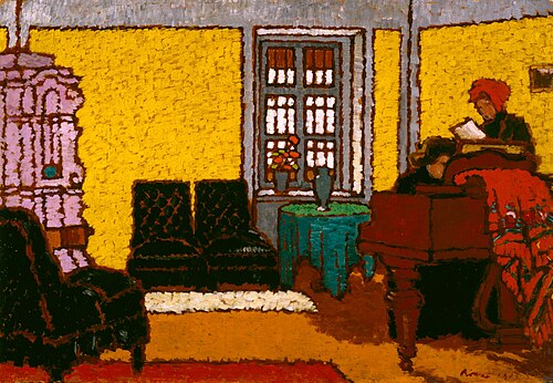 Interior, 1909, József Rippl-Rónai