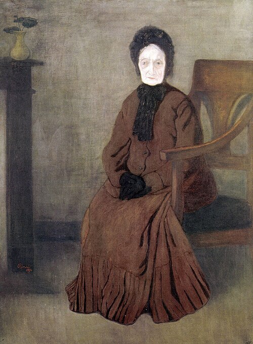 My Grandmother, 1894, József Rippl-Rónai