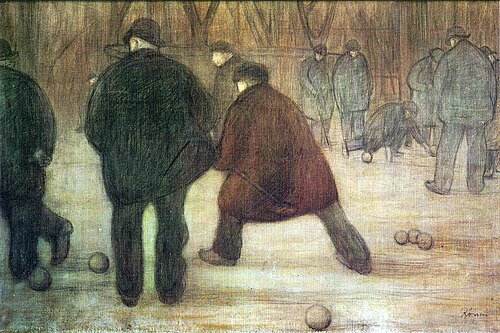 Bowlers, 1892, József Rippl-Rónai