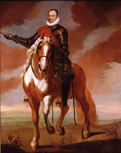 Equestrian portrait of Willem I 'de Zwijger' van Oranje-Nassau (1533-1584), 1647, Anselm van Hulle