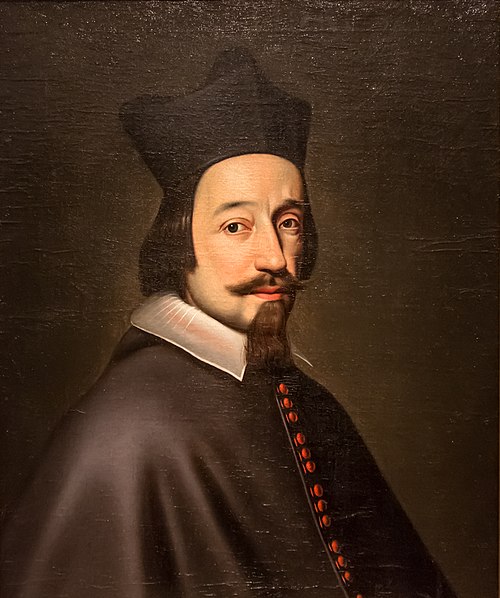 Portrait of the papal nuncio Fabio Chigi (1599-1667), the later pope Alexander VII, 1646, Anselm van Hulle