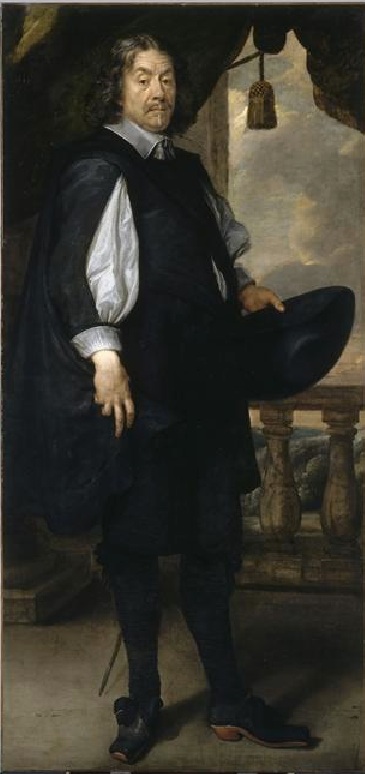 Standing Man Holding a Hat, 1650, Anselm van Hulle