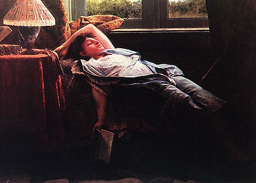 Repos, 1850, José Ferraz de Almeida Júnior