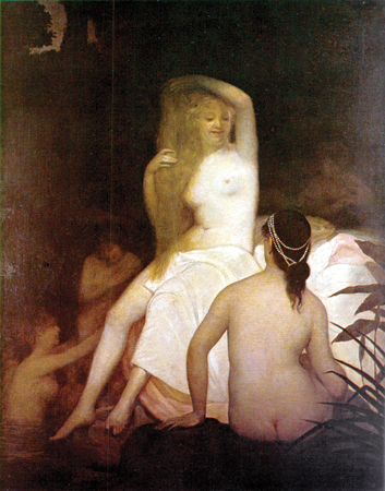 After the bath, 1881, José Ferraz de Almeida Júnior