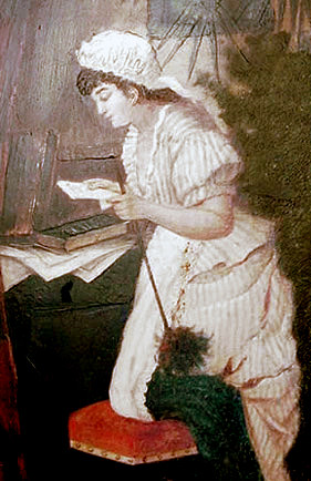 Arrumadeira curiosa, , José Ferraz de Almeida Júnior