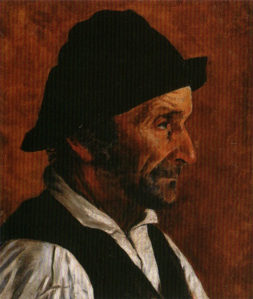 Cabeça de caipira, 1850, José Ferraz de Almeida Júnior