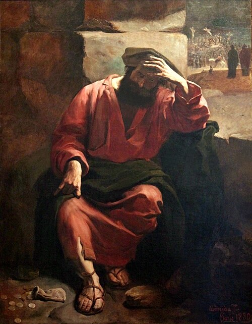 Le Remors de Judas, 1880, José Ferraz de Almeida Júnior
