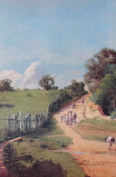 La Route, 1889, José Ferraz de Almeida Júnior