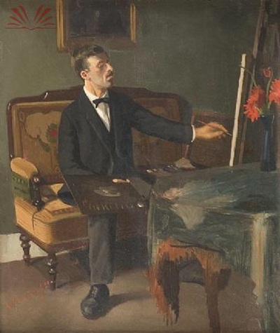 Le Peintre, 1880, José Ferraz de Almeida Júnior