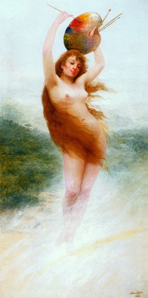 La Peinture (allégorie), 1892, José Ferraz de Almeida Júnior