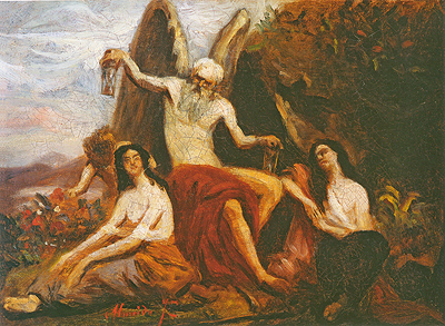 Le Temps, 1850, José Ferraz de Almeida Júnior