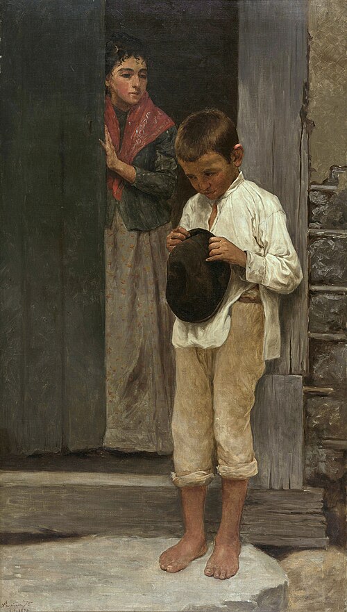 A Difficult Errand, 1895, José Ferraz de Almeida Júnior