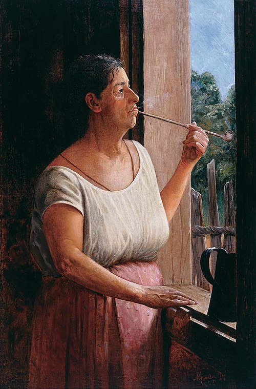 Nhá Chica, 1895, José Ferraz de Almeida Júnior
