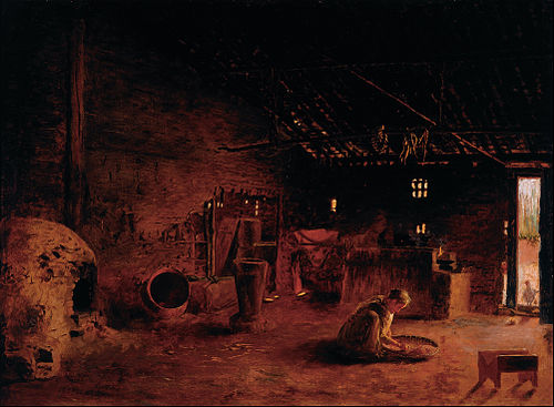 Cuisine de campagne, 1895, José Ferraz de Almeida Júnior