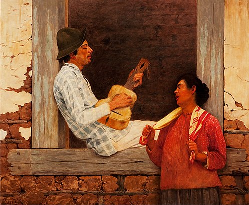 Le Joueur de guitare, 1899, José Ferraz de Almeida Júnior