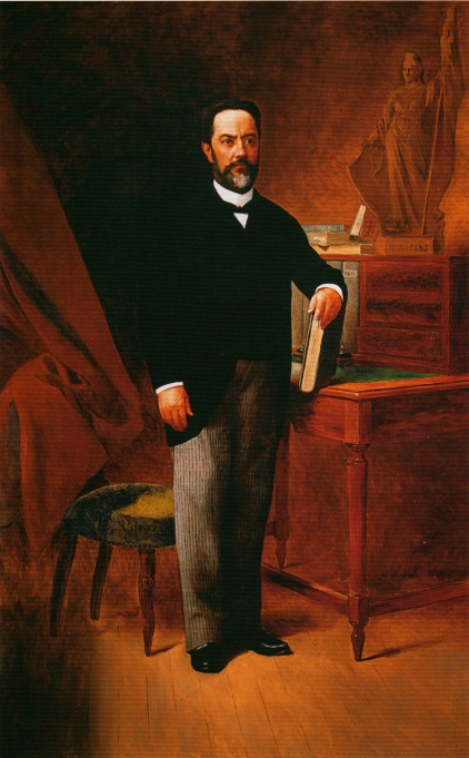 Portrait of Dr. Manoel Lopes de Oliveira, 1891, José Ferraz de Almeida Júnior