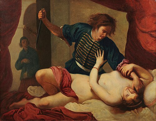Tarquin et Lucrèce, 1874, José Ferraz de Almeida Júnior