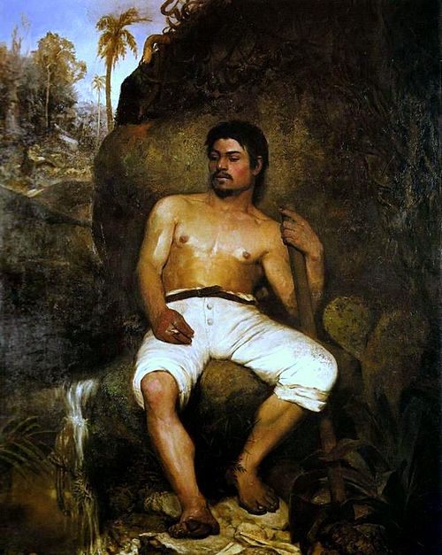 Bûcheron brésilien, 1875, José Ferraz de Almeida Júnior