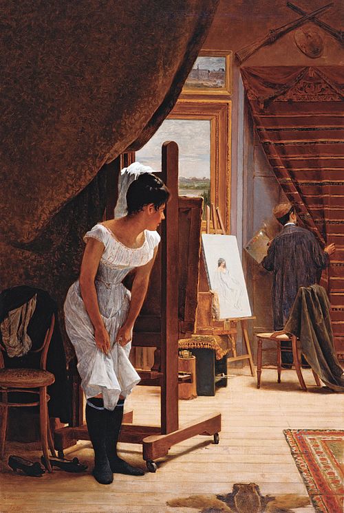 L'Importun, 1898, José Ferraz de Almeida Júnior