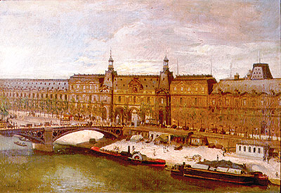 Le Louvre, 1880, José Ferraz de Almeida Júnior