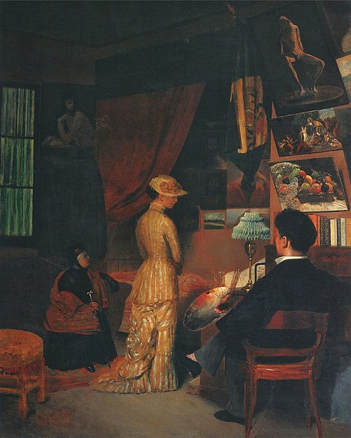 Un modèle, 1897, José Ferraz de Almeida Júnior