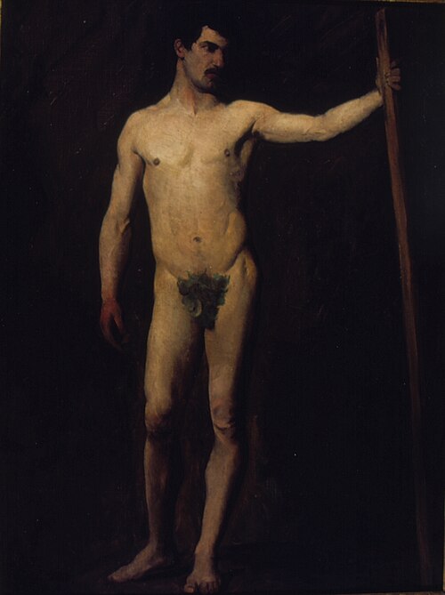 Estudo de Nu, 1901, José Ferraz de Almeida Júnior
