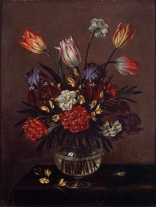 Vase de fleurs, 1650, Antonio Ponce