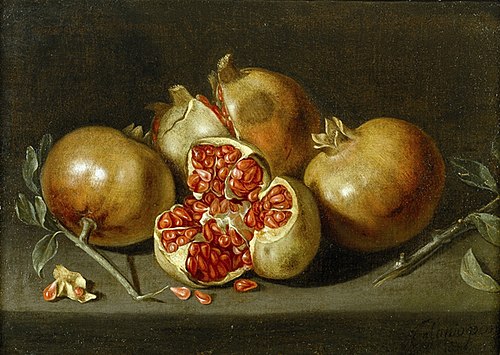Pomegranates, 1650, Antonio Ponce