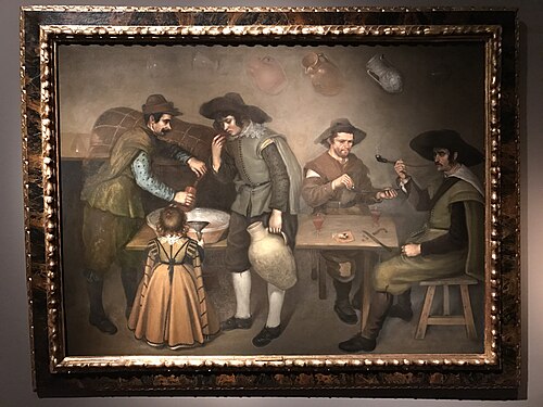 The Tavern, 1620, Antonio de Puga