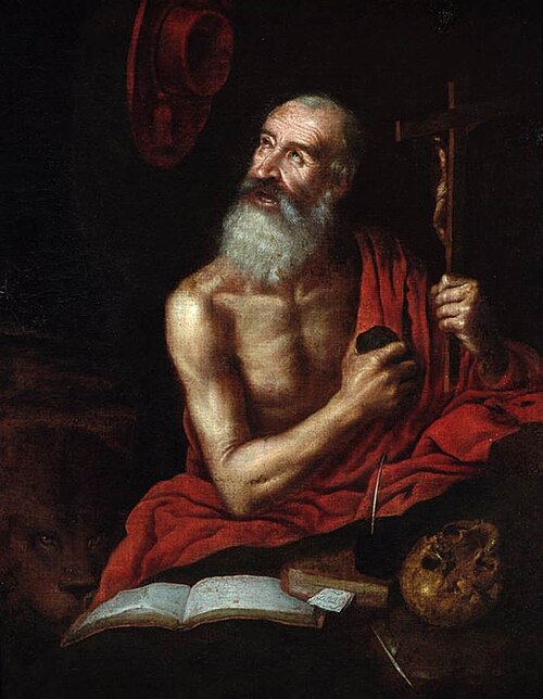 St Jerome, 1636, Antonio de Puga