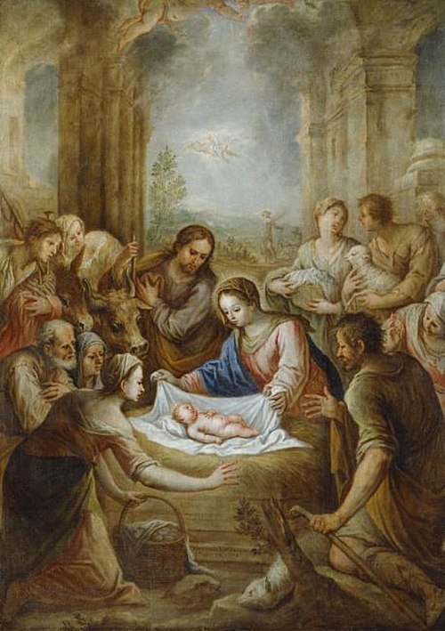 L’Adoration des bergers, 1678, Antonio van de Pere