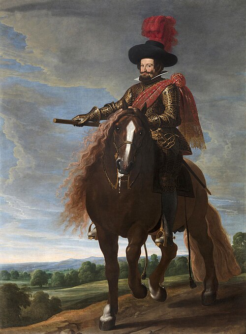 Equestrian portrait of Gaspar de Guzmán, Count-Duke of Olivares, Grandee of Spain, 1627, Gaspard de Crayer