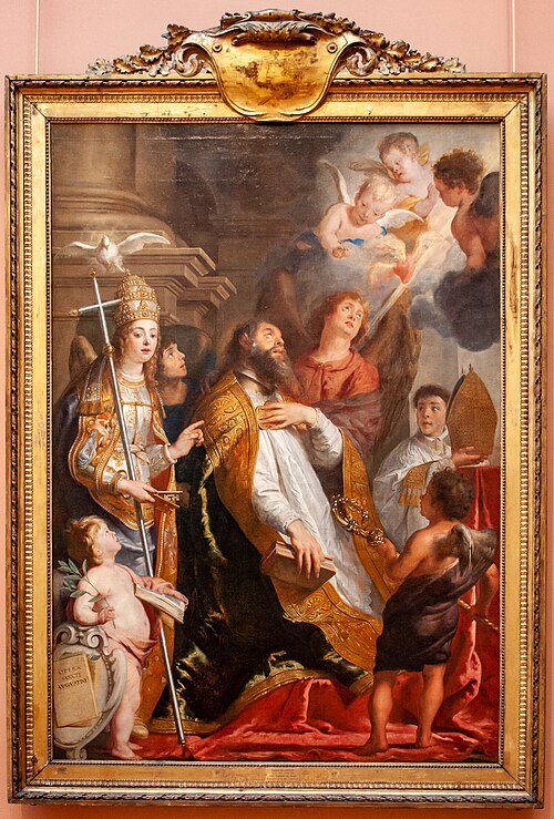 L'Extase de saint Augustin, 1650, Gaspard de Crayer