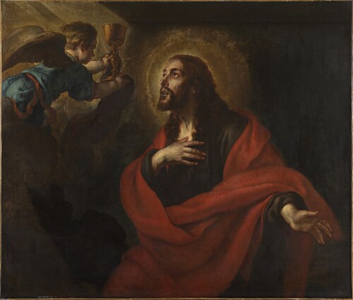 Christ in the Garden of Olives (fragment), 1633, Gaspard de Crayer