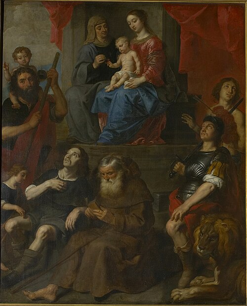 St Anna, 1618, Gaspard de Crayer